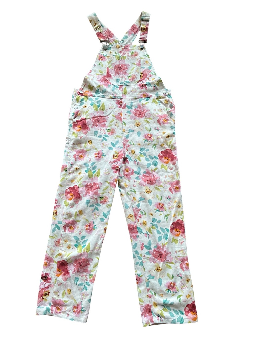 Storia Pink Rose 100% Cotton Overalls. Size Small. - Picture 16 of 16